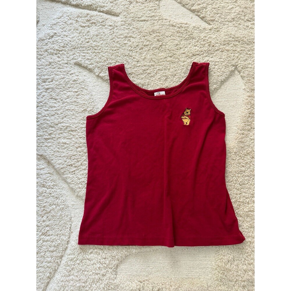 VTG 90s Winnie the Pooh embroidered tank top XL